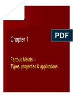 Ferrous Metals - Properties and Application