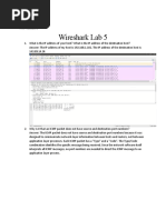 Wireshark Lab 5