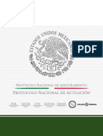 Protocolo Nacional de Aseguramiento