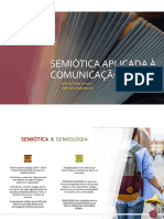 Semiótica Aplicada À Comunicação - Slides
