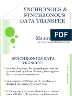 Synchronous and Asynchronous Data Transfer (Satyajeet)