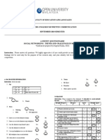 Questionnaire Social Networking