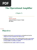 Lecture 5 - The Operational Amplifier