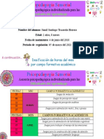 Programa Dosificado