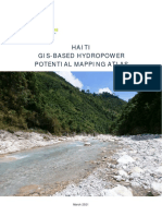 Haiti GIS-Based Hydropower Potential Mapping Atlas