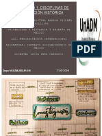 U1. Actividad 1. Disciplinas de Investigación Histórica