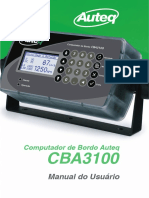Manual do Usuário CBA3100