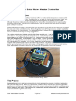 Arduino Solar Water Heater Controller: An Emergency Project