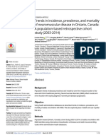 Trends in incidence, prevalence, and mortality of neuromuscular disease in Ontario, Canada