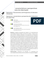 Expressões, Características e Perspectivas Do Cristianismo Da Libertação