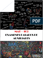 Mat 103 Examenes Pasados de Auxiliares