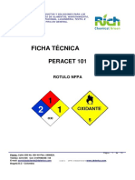 Peracet 101 - D7 - Desinfectante