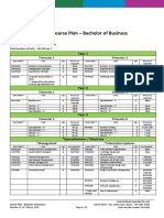 Course Plan - Bachelor of Business V11 16 Mar 2020 (Commenced T1 2020)