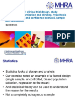 Presentation Sme Workshop Session 1 Statistical Common Types Clinical Trial Design Study Objectives en