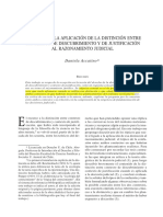 Accatino, Daniela - Aplicación contexto descubrimiento y justificación razonamiento judicial (2002)