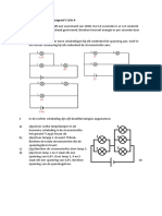 Oefentoets Elektriciteit Klas 3HV