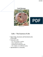 III. Cell Biology