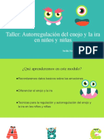 Taller Autorregulacion Del Enojo en Niños y Niñas