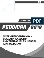 Pedoman Pengembangan Suasana Akademik Uin Mataram Rev