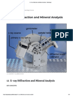 12 X-Ray Diffraction and Mineral Analysis - Mineralogy