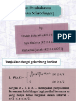 Soal Dan Pembahasan (Persamaan Schrödinger)