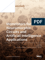 Memristors For Neuromorphic Circuits and Artificial Intelligence Applications