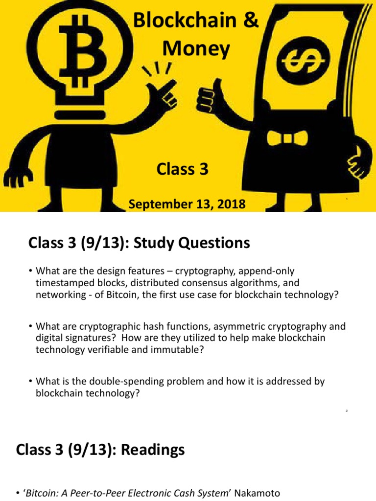 MIT15 S12F18 Ses3 | PDF | Cryptography | Bitcoin