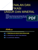 Unsur Dan Mineral