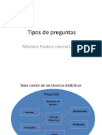 TIPOS DE PREGUNTAS - Clasificacion - THORPE & KING