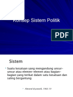 Konsep Sistem Politik