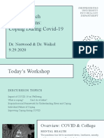 Clinical Psych Conversations: Coping During Covid-19: Dr. Norwood & Dr. Weikel 9.29.2020