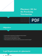 Pharmacy 101 For The Practicing Veterinarian Intern Rounds