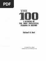 The 100 - Ranking of Most Influential People in History - Michael Hart Citadel Press 1992