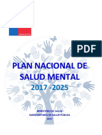 Plan Nac Salud Mental 2017_2025 Chile
