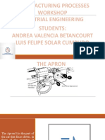 Manufacturing Processes Workshop Industrial Engineering Students: Andrea Valencia Betancourt Luis Felipe Solar Cumplido