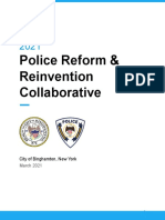 Binghamton Police Reform Plan