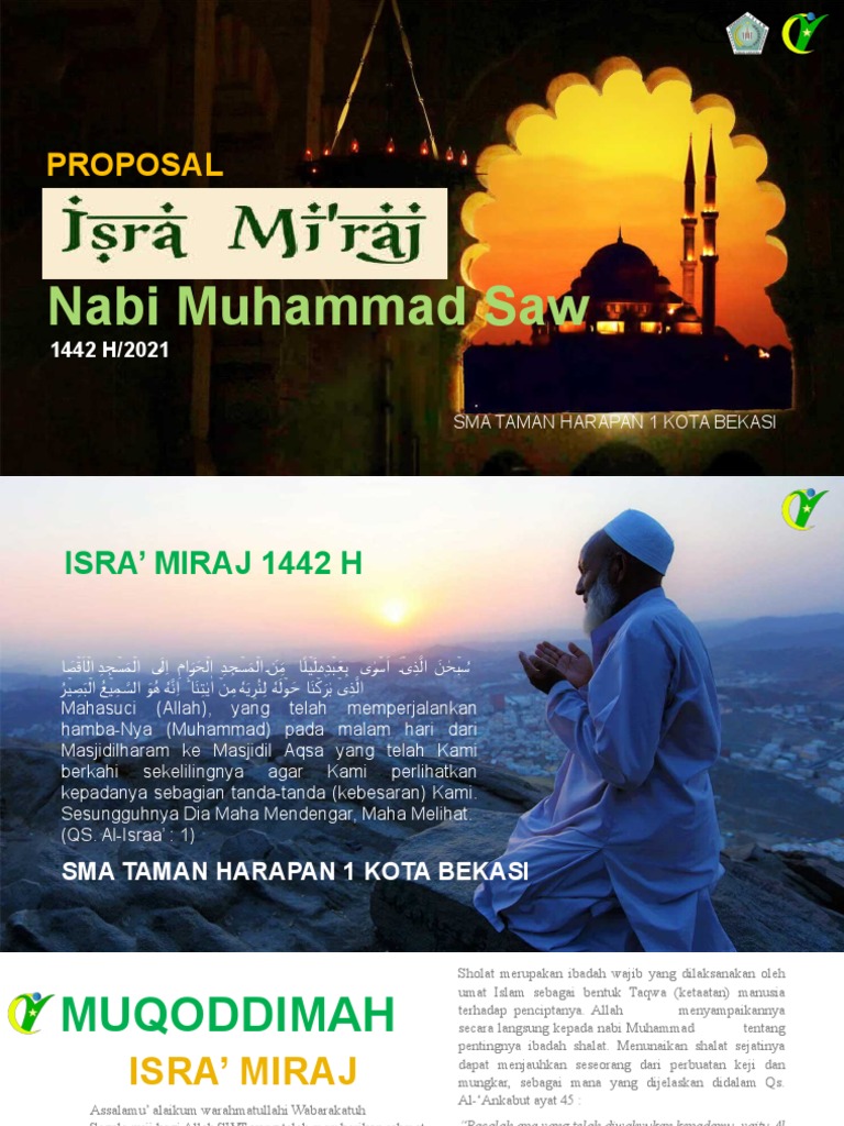 Peringatan Isra Miraj 2021 di SMA TH1 | PDF
