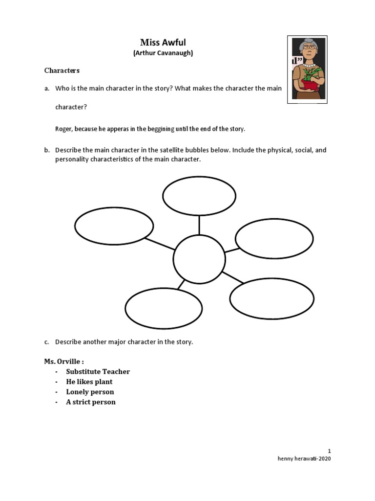 Workbook Miss Awful | PDF