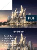 Dubaϊ: My Dream Vacation