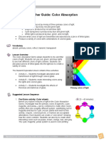 Teacher Guide: Color Absorption Lesson