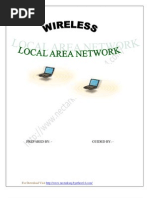 Download Seminar Report On Wireless Local Area Network by njpatel9 SN50085021 doc pdf