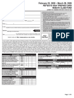 Pep Boys Visa Prepaid Card Rebate Claim Form