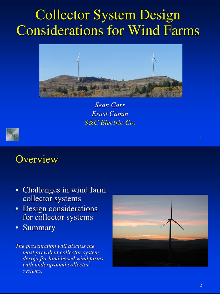 Wind Farm Collector System Design Guide | PDF | Transformer ...