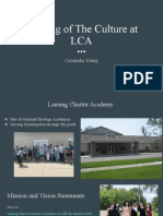 Shaping School Culture by Living The Vision and Mission Presentation