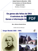 Genes, Historia e Estrutura Do DNA - Genetica e Evolucao