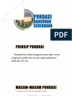 Panduan Menggambar Pondasi