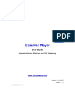 Ezserver Player User Guide