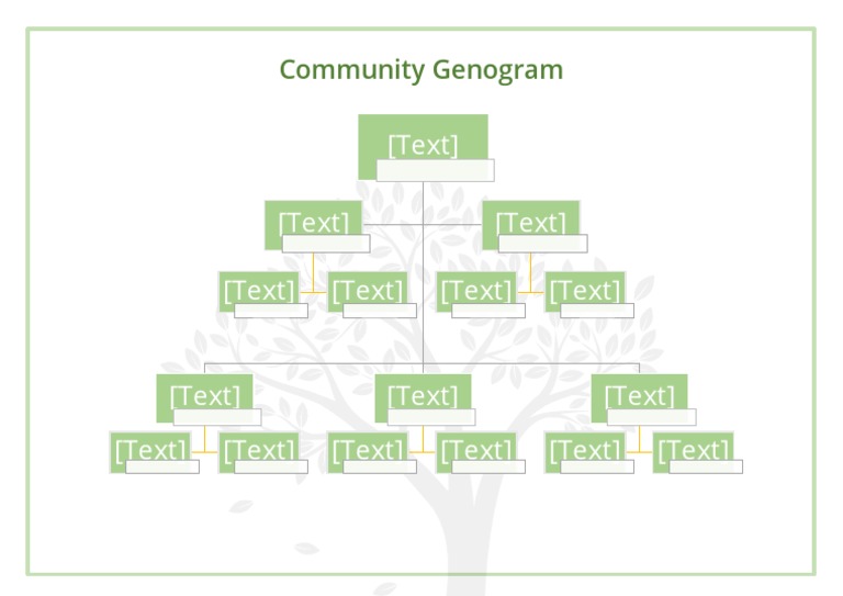 Community Genogram Template | PDF