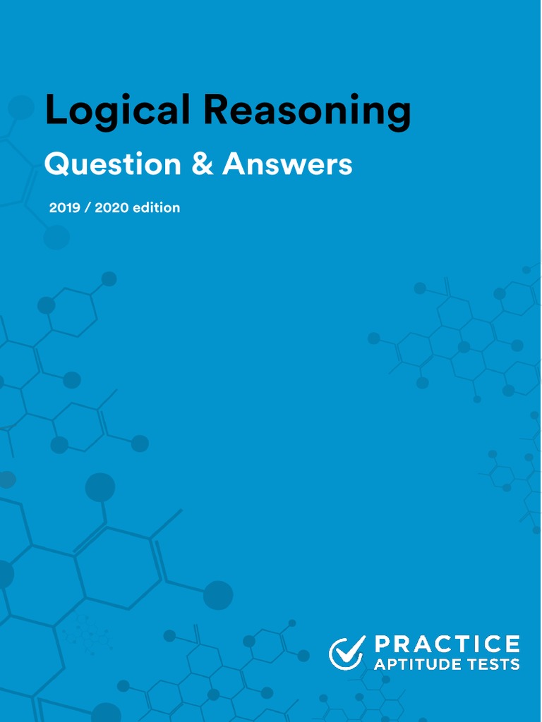 Logical reasoning test pdf