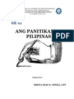 Midterm Module - Ge 11 - Panitikan NG Pilipinas